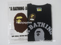 A BATHING APE REFLECTIVE ON COLLEGE TEE