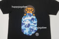 A BATHING APE Ladies' ABC CAMO MILO ON APE HEAD TEE