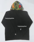 A BATHING APE ABC CAMO SHARK FULL ZIP HOODIE
