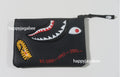 A BATHING APE 2ND SHARK MINI WALLET