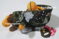 A BATHING APE Ladies' STA OVER PRINT 1ST CAMO BABY MILO PLUSH DOLL BACKPACK