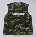 A BATHING APE GLITCH WOODLAND CAMO HEAVY WASH BATHING APE CROPPED FIT TANK