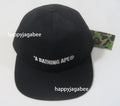 A BATHING APE LOGO PANEL CAP