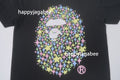 A BATHING APE Ladies' BLING STAR GLITTER APE HEAD TEE