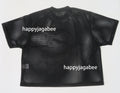 A BATHING APE WATER PRINT APE HEAD MESH RELAXED FIT TEE