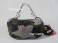 A BATHING APE Ladies' STA OVER PRINT 1ST CAMO QUILTING MOON SHAPE BAG