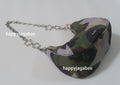 A BATHING APE Ladies' STA OVER PRINT 1ST CAMO QUILTING MOON SHAPE BAG