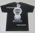 A BATHING APE BAPE x COMME des GARCONS CDG OSAKA Limited BIG BABY MILO TEE