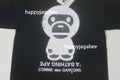 A BATHING APE BAPE x COMME des GARCONS CDG OSAKA Limited BIG BABY MILO TEE