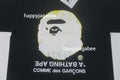 A BATHING APE BAPE x COMME des GARCONS CDG OSAKA Limited BIG APE HEAD TEE