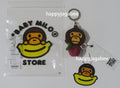 A BATHING APE BABY MILO STORE BABY MILO CHERRY PLUSH DOLL TAPE MEASURE KEYCHAIN