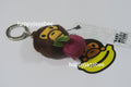 A BATHING APE BABY MILO STORE BABY MILO CHERRY PLUSH DOLL TAPE MEASURE KEYCHAIN