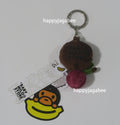 A BATHING APE BABY MILO STORE BABY MILO CHERRY PLUSH DOLL TAPE MEASURE KEYCHAIN