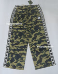 A BATHING APE 1ST CAMO LOOSE FIT TRACK PANTS