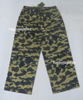 A BATHING APE 1ST CAMO LOOSE FIT TRACK PANTS