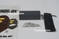 A BATHING APE BAPE RHINESTONE DOUBLE FINGER RING