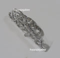 A BATHING APE BAPE RHINESTONE DOUBLE FINGER RING