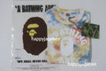 A BATHING APE BAPE KIDS COLLEGE TIE DYE TEE