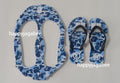 A BATHING APE ABC CAMO BEACH SANDALS