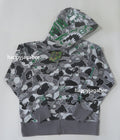 A BATHING APE BAPE x HIDDEN STA CAMO TIGER FULL ZIP HOODIE