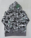 A BATHING APE BAPE x HIDDEN STA CAMO TIGER FULL ZIP HOODIE