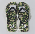 A BATHING APE ABC CAMO BEACH SANDALS