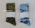 A BATHING APE ABC CAMO JACQUARD SOCKS