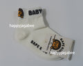 A BATHING APE BAPE KIDS BABY MILO ANKLE SOCKS