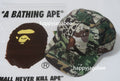 A BATHING APE CAMO PATCHWORK PANEL CAP