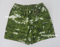 A BATHING APE MULTI PIXEL CAMO RELAXED FIT BEACH SHORTS