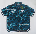 A BATHING APE COLOR CAMO WARM UP SS SHIRT