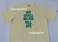 A BATHING APE APE SHALL NEVER KILL APE COLLEGE RELAXED FIT TEE