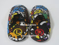 A BATHING APE BAPE KIDS MILO ALL SAFARI SLIPPERS
