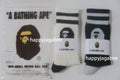 A BATHING APE APE HEAD LINE SOCKS