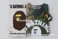 A BATHING APE TIE DYE COLLEGE RELAXED FIT TEE