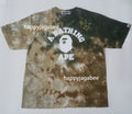 A BATHING APE TIE DYE COLLEGE RELAXED FIT TEE