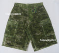 A BATHING APE MULTI PIXEL CAMO CARGO RELAXED FIT SHORTS