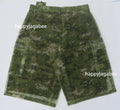 A BATHING APE MULTI PIXEL CAMO CARGO RELAXED FIT SHORTS