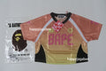 A BATHING APE Ladies' DIP DYE MULTI LOGO MINI TEE