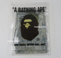 A BATHING APE LINE CAMO JACQUARD RELAXED FIT DENIM PANTS