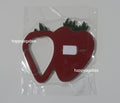 A BATHING APE Ladies' STRAWBERRY APE HEAD CARABINER