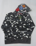A BATHING APE CITY CAMO SHARK REGULAR FIT FULL ZIP HOODIE