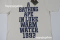 A BATHING APE VINTAGE EFFECT TEE