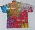 A BATHING APE TIE DYE COLLEGE RELAXED FIT TEE
