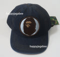 A BATHING APE WASHED DENIM CAP