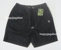 A BATHING APE ONE POINT ELASTICATED RELAXED FIT SHORTS