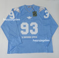 A BATHING APE LINE CAMO MULTI LOGO CROPPED FIT FOOTBALL JERSEY