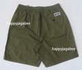 A BATHING APE ONE POINT ELASTICATED RELAXED FIT SHORTS