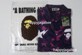 A BATHING APE COLOR CAMO WARM UP SS SHIRT