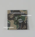 A BATHING APE ABC CAMO JAPAN APE HEAD PINS
